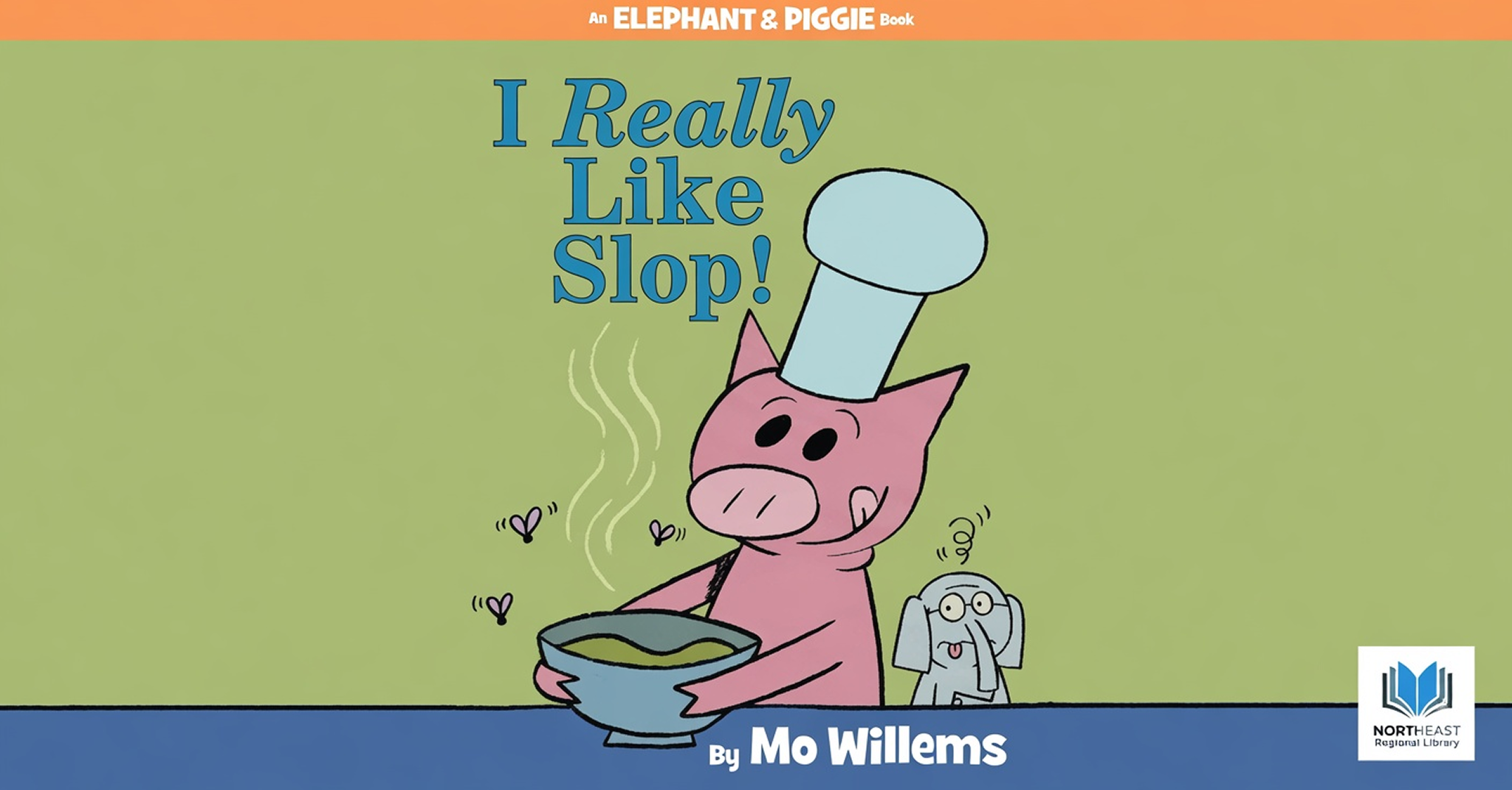 Cover art from I Really Like Slop featuring Piggie and Gerald